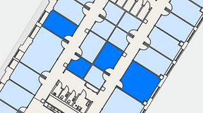 
							Planritning för Convendum Sundbyberg, 4 privata rum, 60 m²