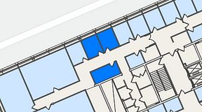 
							Planritning för Spaces Lindholmen, 2 privata rum, 26 m²