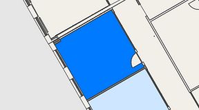 
							Planritning för Arena Triangeln, 1 privata rum, 25 m²