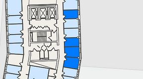 
							Planritning för Regus Hyllie Stationstorg 31, 4 privata rum, 36 m²