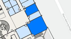
							Planritning för Convendum Vasagatan 16, 2 privata rum, 78 m²