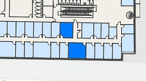 
							Planritning för Regus Mariestad, 2 privata rum, 45 m²