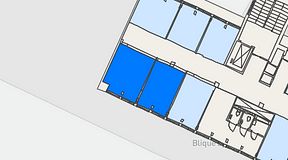 
							Planritning för Convendum Gävlegatan 16, 2 privata rum, 41 m²