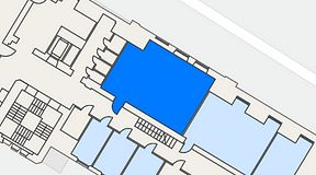 
							Planritning för iOffice Sjöbefälsskolan, 1 privata rum, 64 m²