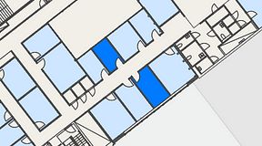 
							Planritning för Convendum Avenyn, 2 privata rum, 20 m²