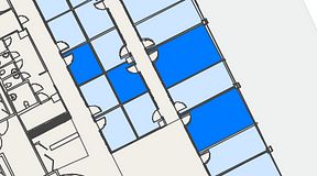 
							Planritning för Convendum Vasagatan 16, 4 privata rum, 64 m²