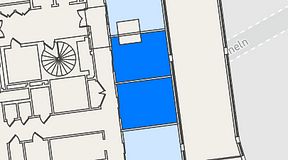 Planritning för Epicenter, 2 privata rum, 54 m²