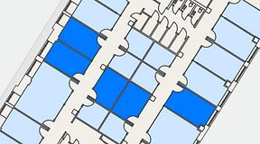 
							Planritning för Convendum Sundbyberg, 5 privata rum, 69 m²