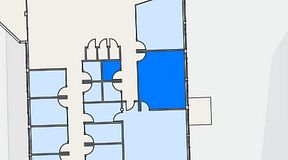 
							Planritning för Helio Frösundavik, 2 privata rum, 35 m²