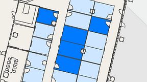 
							Planritning för Convendum Fleminggatan 18, 5 privata rum, 69 m²