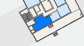 Planritning för iOffice Kungsgatan 37, 1 privata rum, 20 m²