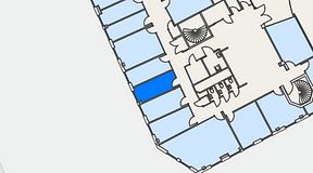 
							Planritning för Genetor K6, 1 privata rum, 10 m²