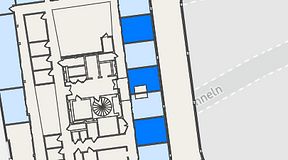
							Planritning för Epicenter, 3 privata rum, 81 m²
