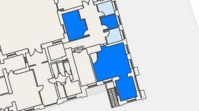 
							Planritning för High Court Börshuset, 3 privata rum, 62 m²