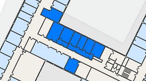 
							Planritning för Quick Office Älvsjö, 4 privata rum, 133 m²