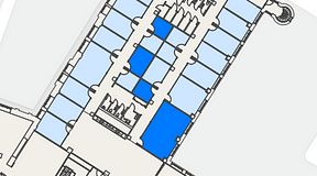 
							Planritning för Convendum Sundbyberg, 4 privata rum, 70 m²