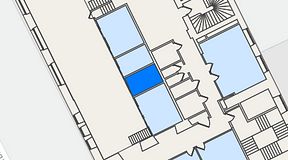 
							Planritning för Brygghuset, 1 privata rum, 8 m²