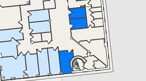 
							Planritning för Mindpark Carlsgatan 12A, 3 privata rum, 29 m²