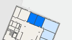 Planritning för FASTOFFICE Nytorpsvägen 34, 2 privata rum, 20 m²