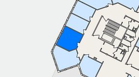 
							Planritning för FASTOFFICE Nymärsta Torg 6, 1 privata rum, 17 m²