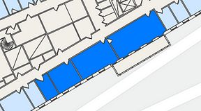
							Planritning för iOffice Vasagatan 10, 4 privata rum, 124 m²