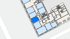 Planritning för iOffice Sveavägen, 1 privata rum, 21 m²