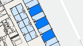 
							Planritning för Convendum Vasagatan 16, 3 privata rum, 69 m²
