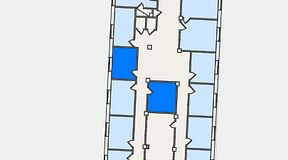 
							Planritning för Regus Triangeln Station, 2 privata rum, 24 m²