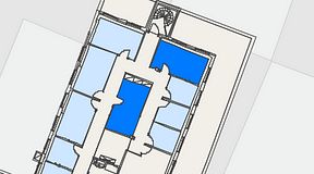 
							Planritning för Regus Östermalmstorg, 2 privata rum, 24 m²