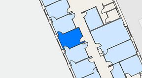 
							Planritning för Mindpark Helsingborg, 1 privata rum, 18 m²
