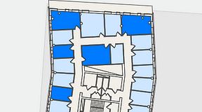 
							Planritning för Regus Hyllie Stationstorg 31, 5 privata rum, 67 m²