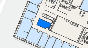 
							Planritning för Regus Östermalmstorg, 1 privata rum, 11 m²