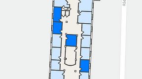 
							Planritning för Regus Triangeln Station, 4 privata rum, 46 m²
