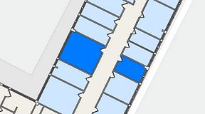
							Planritning för Quick Office Älvsjö, 2 privata rum, 36 m²