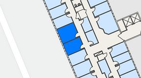 
							Planritning för Regus Helsingborg Södergatan, 2 privata rum, 27 m²