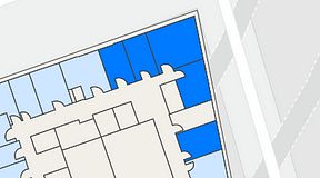 
							Planritning för Walborg Ventures, 5 privata rum, 87 m²