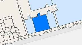 
							Planritning för Genetor Malmö C, 1 privata rum, 17 m²