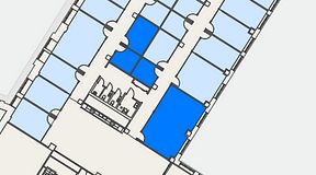 
							Planritning för Convendum Sundbyberg, 4 privata rum, 70 m²