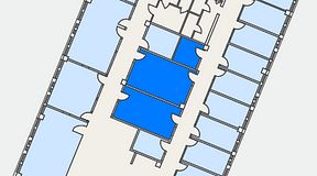 
							Planritning för Växthuset Jägershillgatan, 3 privata rum, 44 m²