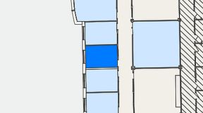 
							Planritning för FASTOFFICE Johanneslundsvägen 2, 1 privata rum, 16 m²