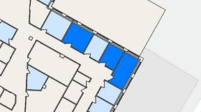 
							Planritning för FASTOFFICE Finlandsgatan 36, 3 privata rum, 42 m²