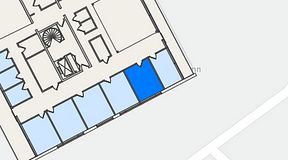 Planritning för FirstOffice Dragörkajen, 1 privata rum, 17 m²