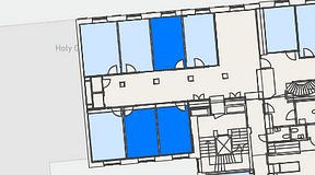 
							Planritning för Convendum Kungsgatan 9, 3 privata rum, 45 m²