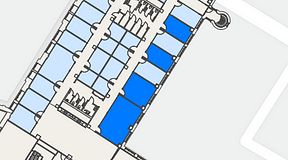 
							Planritning för Convendum Sundbyberg, 4 privata rum, 102 m²