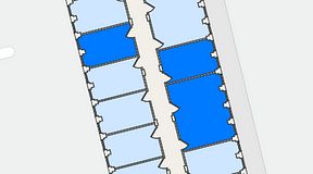 Planritning för Quick Office Telefonplan, 3 privata rum, 64 m²