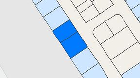 Planritning för City Office Klarabergsviadukten 70, 2 privata rum, 32 m²