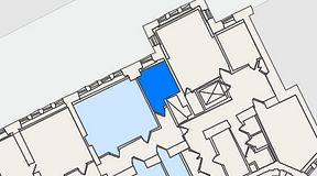 Planritning för 7A Posthuset, Vasagatan 28, 1 privata rum, 13 m²