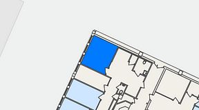 
							Planritning för FASTOFFICE Rinkebytorget, 1 privata rum, 20 m²