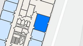 
							Planritning för C/O Handenterminalen 5, 1 privata rum, 27 m²