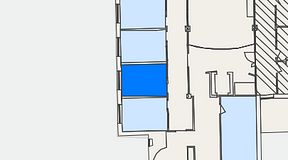Planritning för FASTOFFICE Johanneslundsvägen 2, 1 privata rum, 12 m²